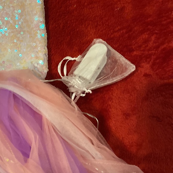 Girls unicorn tulle dress (lights up please read the description) - Picture 3 of 5